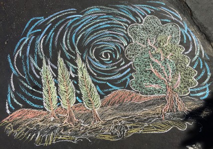 chalk-trees