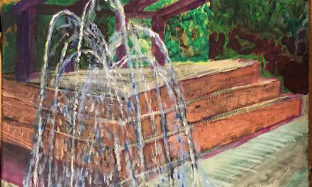 Fountain Painting from Wednesday Night Farmer’s Market