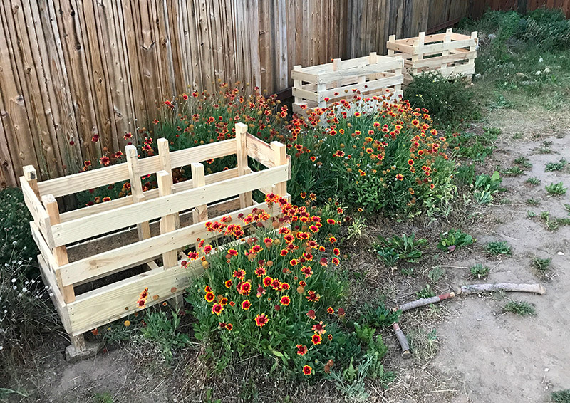 Quick project – planters out of Pallets