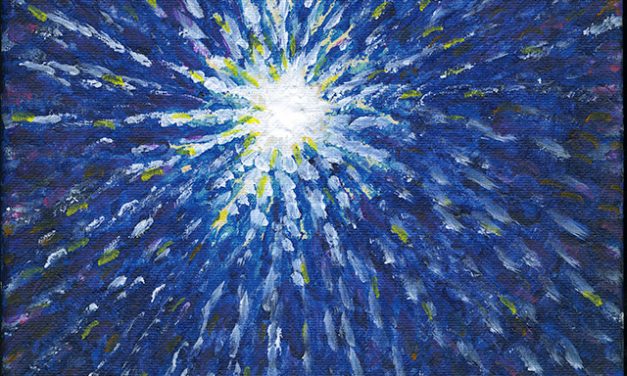 Painting on August 4 from a vision August 3, 2018