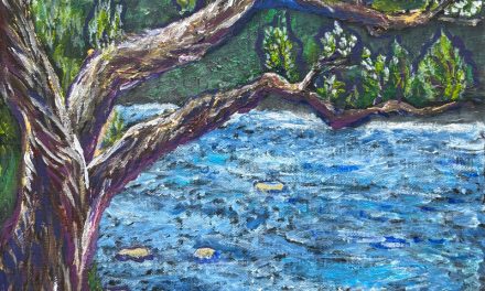 Painting at Mayberry Park in Reno