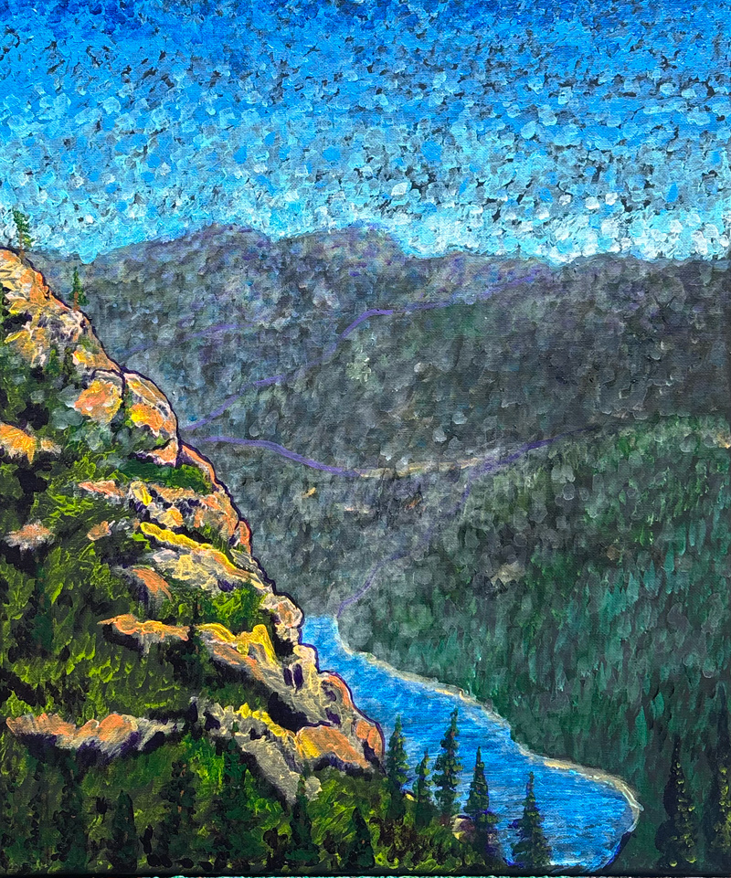 Western Edge of Donner Ski Ranch looking East